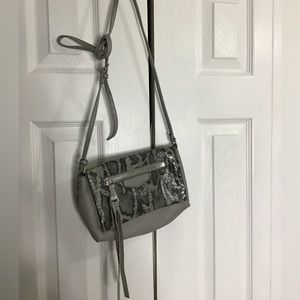 Aimee Kestenberg  Handbag  Black And Gray  Leather